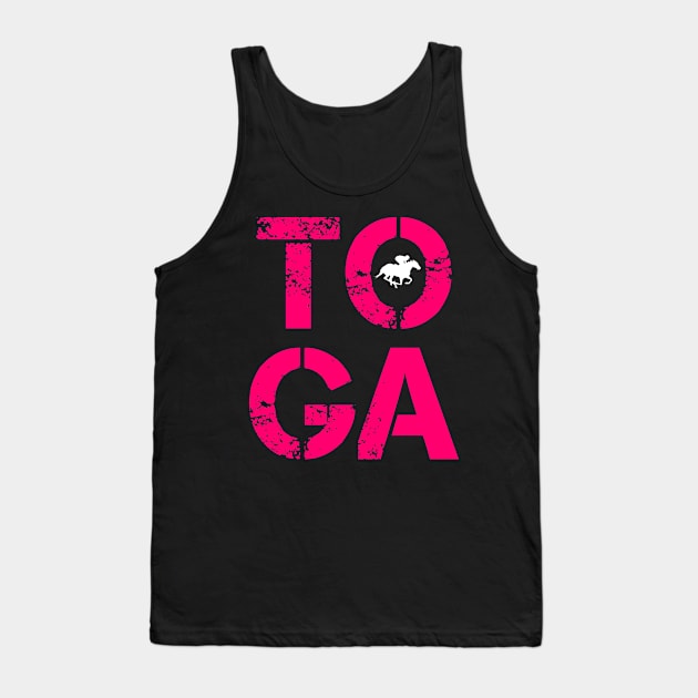 Toga Saratoga Springs Upstate New York Tank Top by sewandtell